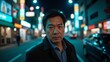© Alexander Chaykin - East Asian Man in Direct Camera Gaze