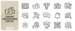 © Abir Creative Studio - Content creation and growth icon set, including video, photography, social media, analytics, and marketing symbols for digital content strategy