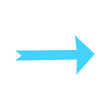 © Sajedul - Bright cyan arrow pointing to the right