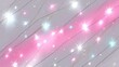 © mamemo - ピンクの光が輝く幻想的な星屑 背景素材
