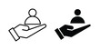 © Bsbd - Retention icon vector illustration bundle