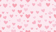 © Bahlil - Pink Hearts Pattern Background Texture.
