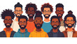 © leo - Diverse Group of Happy Men Together.