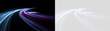 © Artem  Nazarenko - Digital line road png with glowing neon tracks, dynamic energy motion and modern technology background.