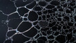 © cutemaduarts - Ultra Realistic Soap Frost Cellular Network Scientific Beauty Macro Background