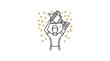 © Fatan - Man Holding a Large Trophy Cup.