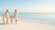 © AMK  - Family enjoying a beach vacation during summer tourism