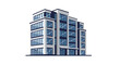 © Nabila - Modern Multi Storey Urban Building Structure.