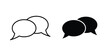 © Lohan - Talk bubble speech icon vector art set