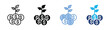 © IYAHICON - Finance icon set multiple style collection