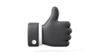 © Baldevbhai - Thumbs up. Flat style - stock vector.