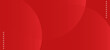 © nurhan - Abstract red gradient circles background. Modern simple overlap geometric pattern creative design. Minimal red curve shapes texture element. Suit for cover, poster, website, banner, presentation