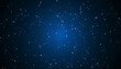 © 88 - Abstract blue digital network connection background