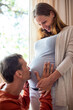 © Rawpixel.com - Joyful couple expecting baby together