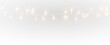 © fedor - Bright string lights with realistic luminous bulbs atmospheric warmth and decorative seasonal charm suitable for advertising and graphic design work