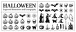© Pawellpi Design - Engraved illustrations featuring Halloween themes with pumpkins, skulls, witches, and other spooky symbols perfect for crafting projects