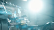 © Garun Studios - productivity efficiency Digital KPI dashboard visualizing productivity quality control manufacturing performance smart industrial environment supporting data-driven decisions operational efficiency