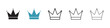 © sadid - Crown vector icon logo or illustration