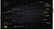 © Md Azraf Hussain If - Abstract digital data visualization with interconnected lines and geometric shapes on background