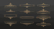 © basro - Decorative Ornate Dividers and Banners - Elegant Vintage Design Elements