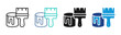 © kang somad - Paint Tools icon set multiple style collection