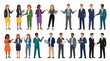 © rehan - Diverse business people shaking hands.