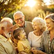 © ROJINA - Three Generations Sharing Joyful Evening Together