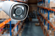 © Oleksandr - Security camera monitors storage area in warehouse during the daytime