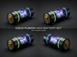 © Clay Artista - Sci-fi cold-fusion mini battery set with plasma core