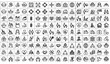 © Benu - Human Care and Friendly Relations Icon Pack Charity Support Outline Vector Collection