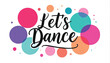 © Suseno - Colorful Dance Typography Graphic Design.