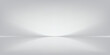 © SYAIFUL ANWAR - Gray and white studio space. Limbo light background. Abstract 3D gradient background for product presentation. Minimal wall view spotlight. Showcase, promotional display.