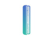 © Abdul - Closed hardcover book standing upright featuring a vibrant smooth blue and green gradient color scheme isolated on a clean white background for educational or literary design concepts and graphic proj