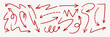 © Rawpixel.com - Dynamic red arrows illustration element vector