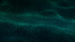 © Aksver - Teal dotted wave field flows across a dark background, creating a clean data landscape for artificial intelligence, analytics, technology, science, and digital networks.