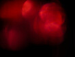 © mark_gusev - Abstract red light bokeh effect on dark background. Red glowing shapes blend softly. Suitable for creative design or atmospheric backgrounds. No identifiable species present. Light leaks for design.