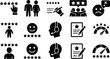 © Emongrapic - Set of quality assessment and customer satisfaction icons for web design and applications.