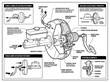 © yuli - Brake booster vacuum assistance principle and force amplification diagram.