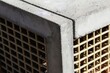 © Lubov - Concrete structure with composite rebar reinforcement grid. Building material shows modern construction tech. Civil engineering element for durable infra projects.