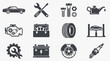© Prem - Automotive Maintenance Icons Set.