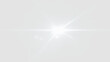 © Anna Nasiedkina - Bright transparent png light flare overlay with glowing beam and shining digital effect for creative design use on dark background illustration lens glow star shine vector