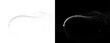 © Adam - Abstract art with contrasting black and white curves.