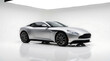 © min najmin - Luxury silver Aston Martin sports car in studio