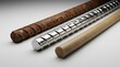 © Gophotograph - A technical comparison showing rusty steel, stainless steel, and GFRP composite reinforcement rods.
