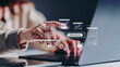 © Katawaredoki - Business woman pointing to using ai prompt based multimedia content creation