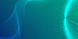 © yulikayra - Digital technology speed connect blue green background, cyber nano information, abstract communication, innovation future tech data,vector eps10