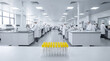 © Rendara Studio - Clinical laboratory team processing diagnostic samples in a modern testing facility