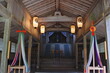 © masaU - 若狭姫神社、拝殿に灯る祈りの光