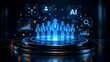 © Homestock Studio - Digital Business Team Collaboration and AI Integration with Data Analytics Insights