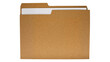 © Leon - Kraft paper folder with white documents inside